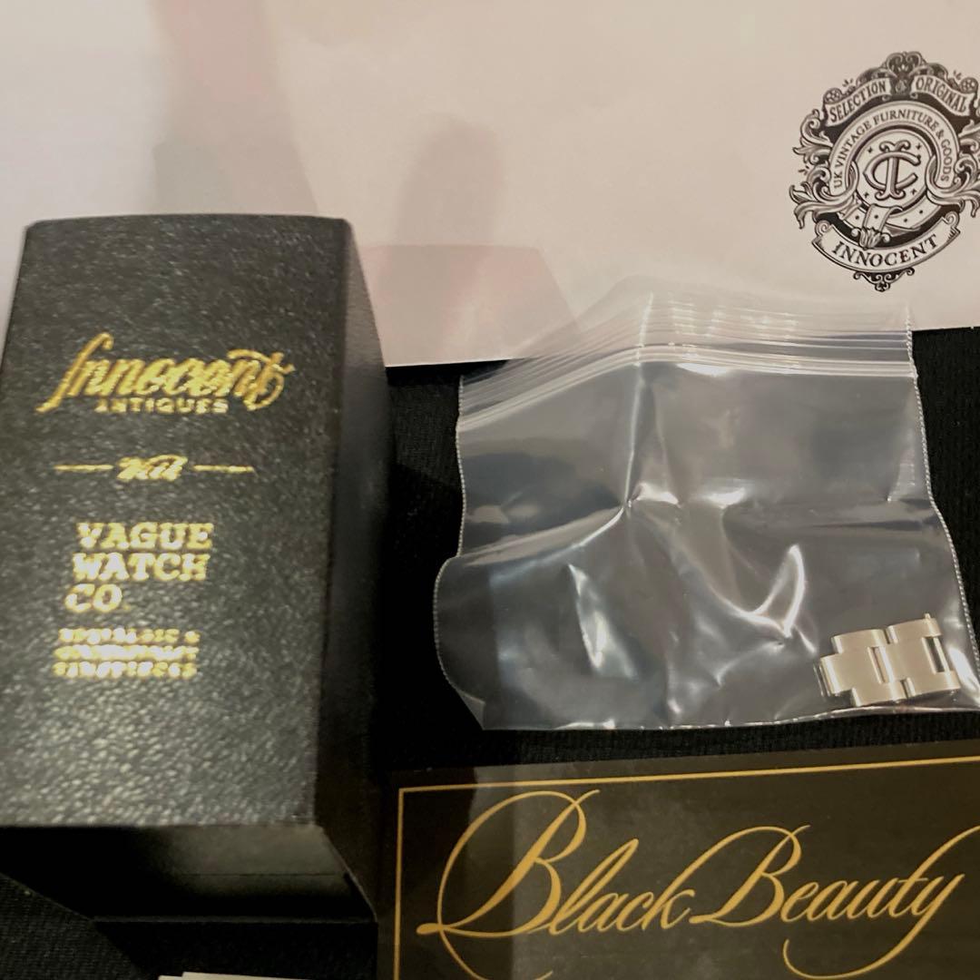 イノセントアンティークスBlack Beauty /VAGUE自動巻き腕時計