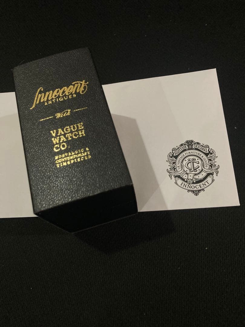 イノセントアンティークスBlack Beauty /VAGUE自動巻き腕時計