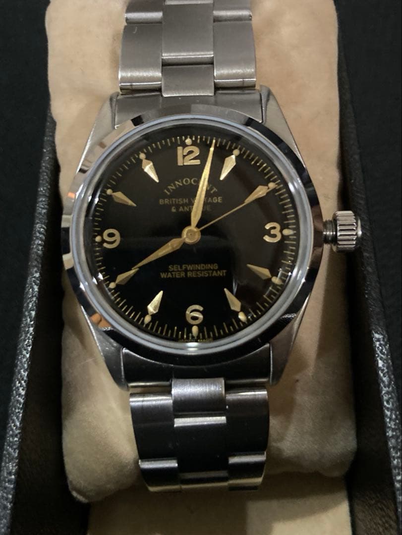 イノセントアンティークスBlack Beauty /VAGUE自動巻き腕時計