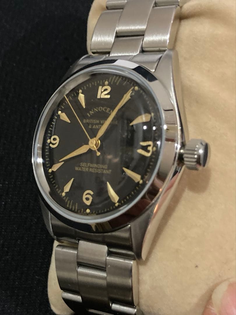 イノセントアンティークスBlack Beauty /VAGUE自動巻き腕時計