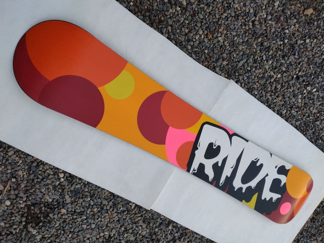 RIDE☓BURTON スノーボード BURTONケース付き3点セット