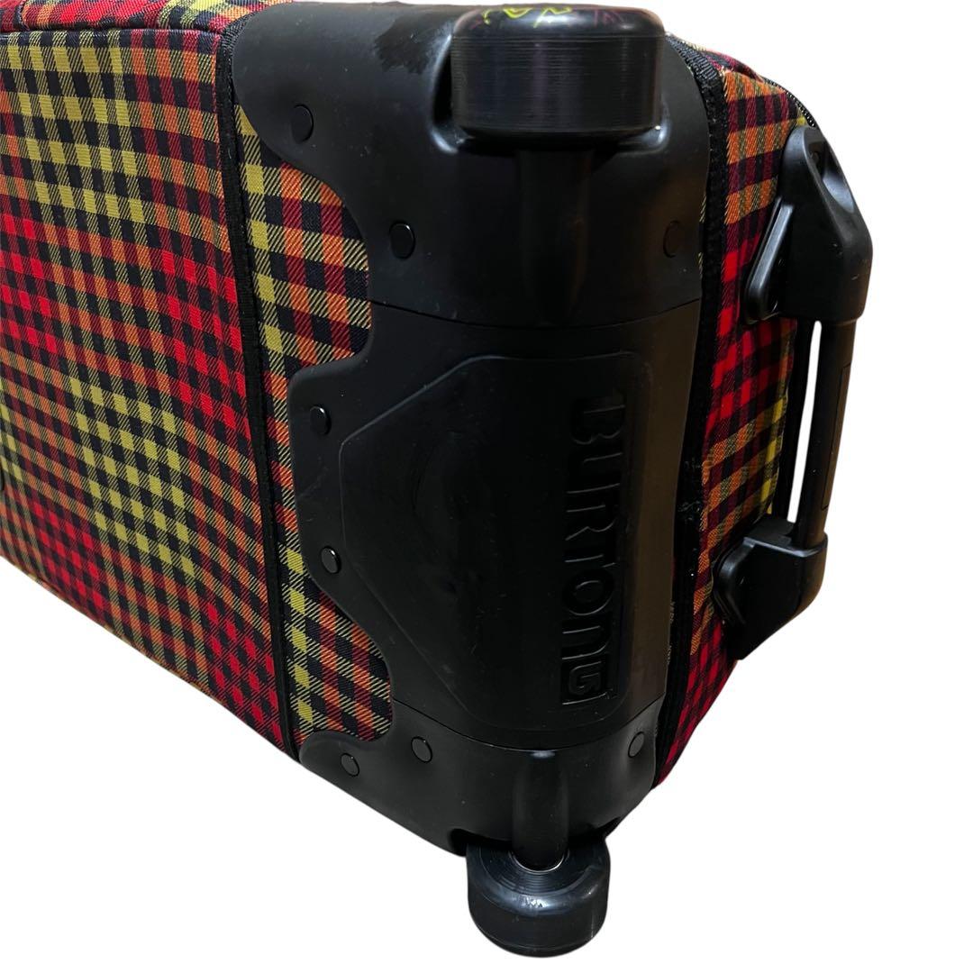 新品バートン BURTON チェック柄キャリーバック PC保護あり