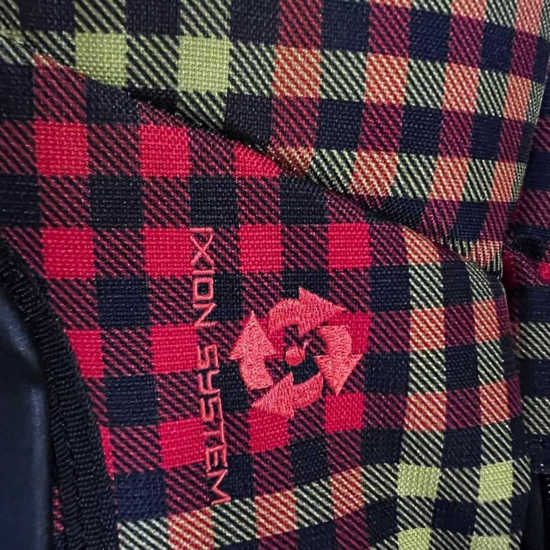 新品バートン BURTON チェック柄キャリーバック PC保護あり