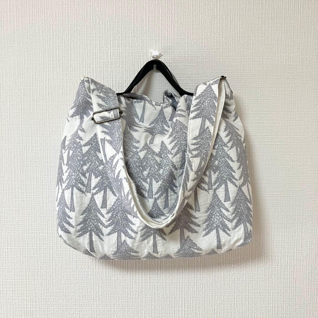 ハンドメイド　ミナペルホネン　ランドシアター　トートショルダーバッグ