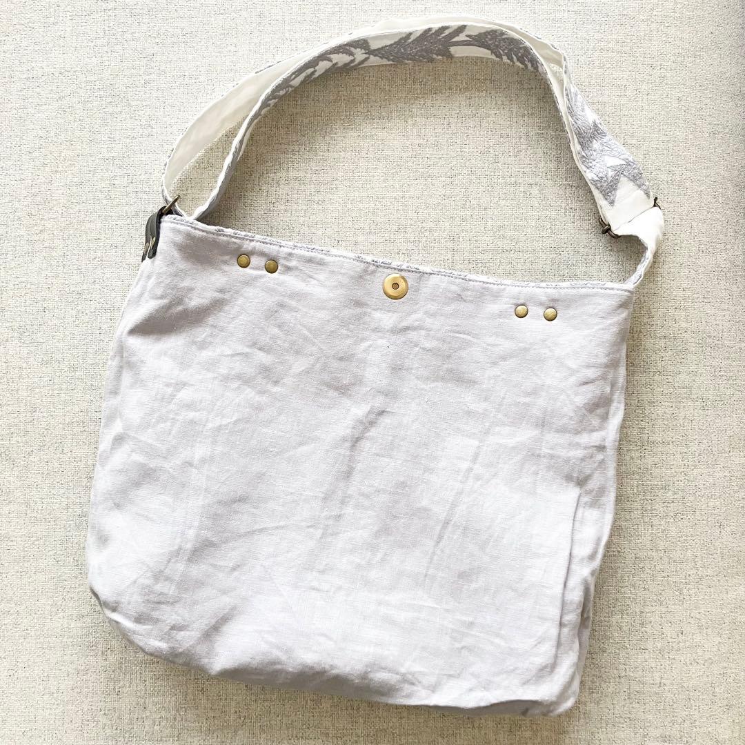 ハンドメイド　ミナペルホネン　ランドシアター　トートショルダーバッグ