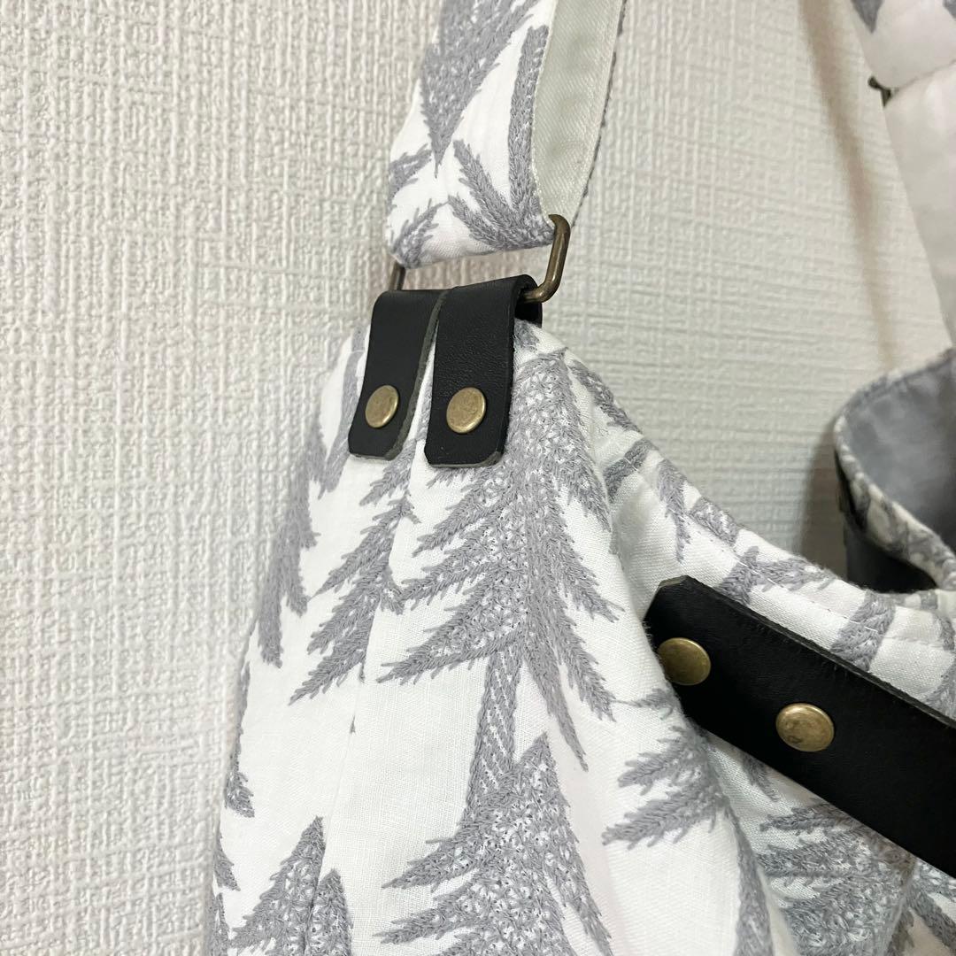 ハンドメイド　ミナペルホネン　ランドシアター　トートショルダーバッグ