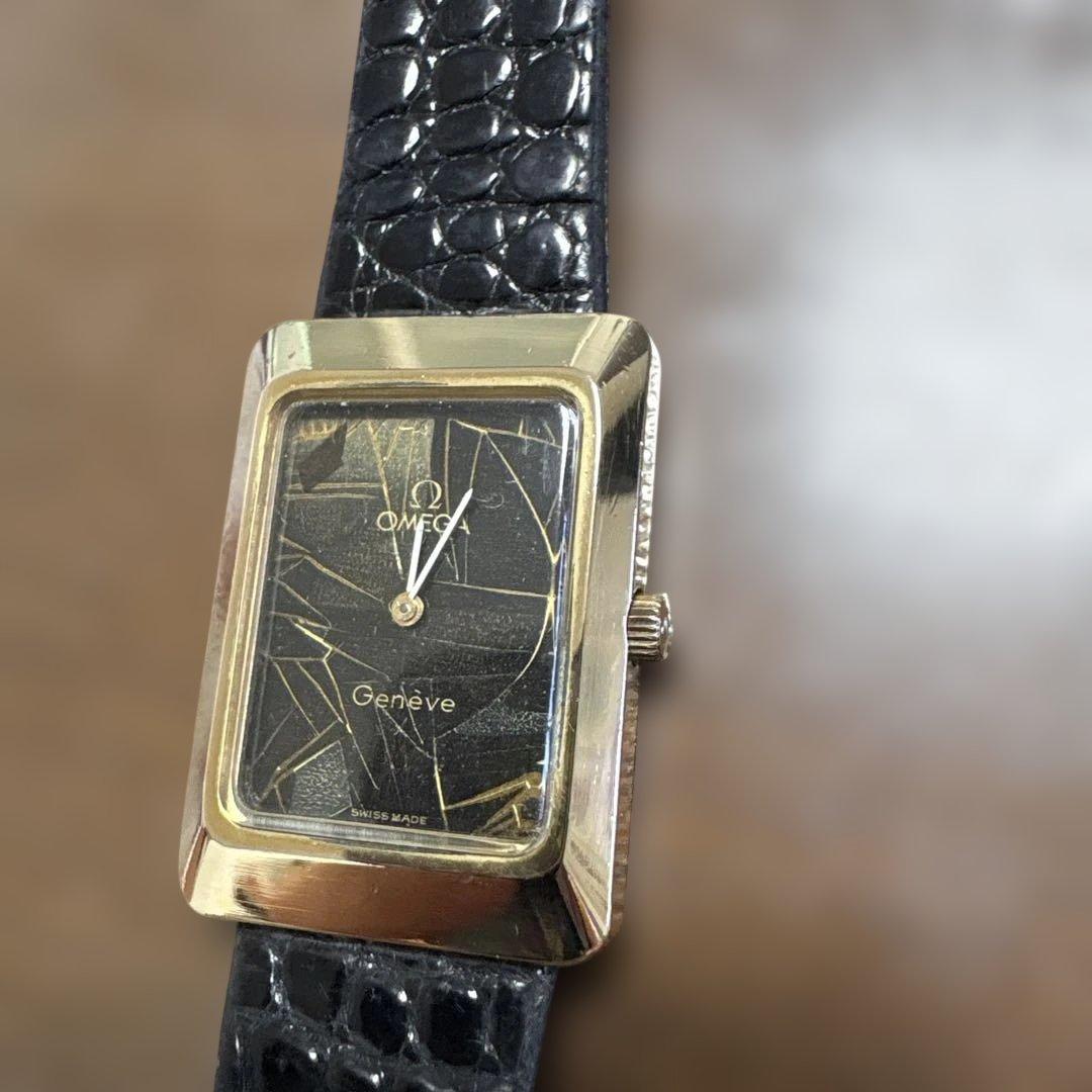 1974年製 オメガ タンク ジュネーブ ウォッチフルオーバーホール済み