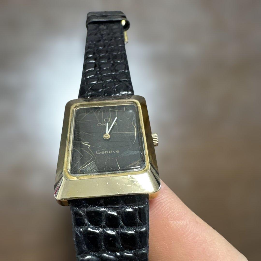 1974年製 オメガ タンク ジュネーブ ウォッチフルオーバーホール済み