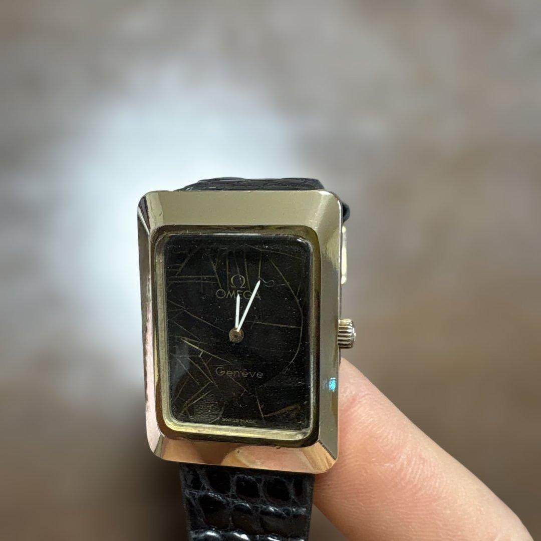 1974年製 オメガ タンク ジュネーブ ウォッチフルオーバーホール済み