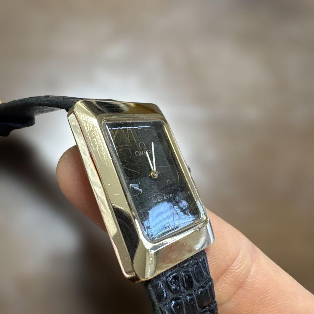 1974年製 オメガ タンク ジュネーブ ウォッチフルオーバーホール済み