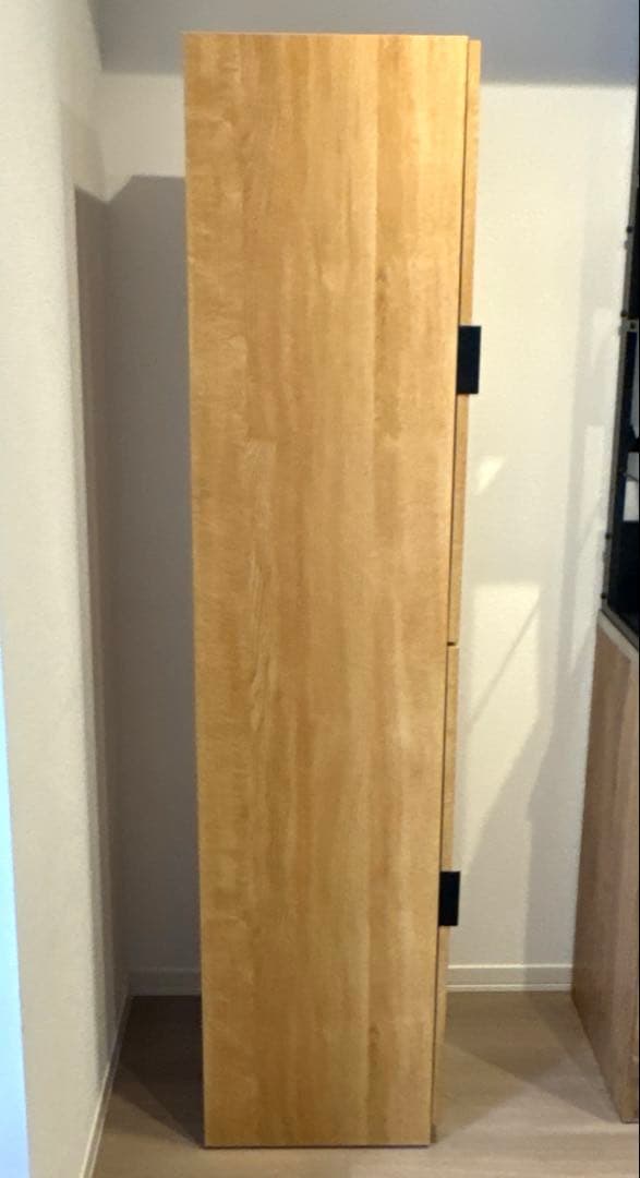 ニトリ　エトナ　スリムストッカー　ライトブラウン　美品　収納