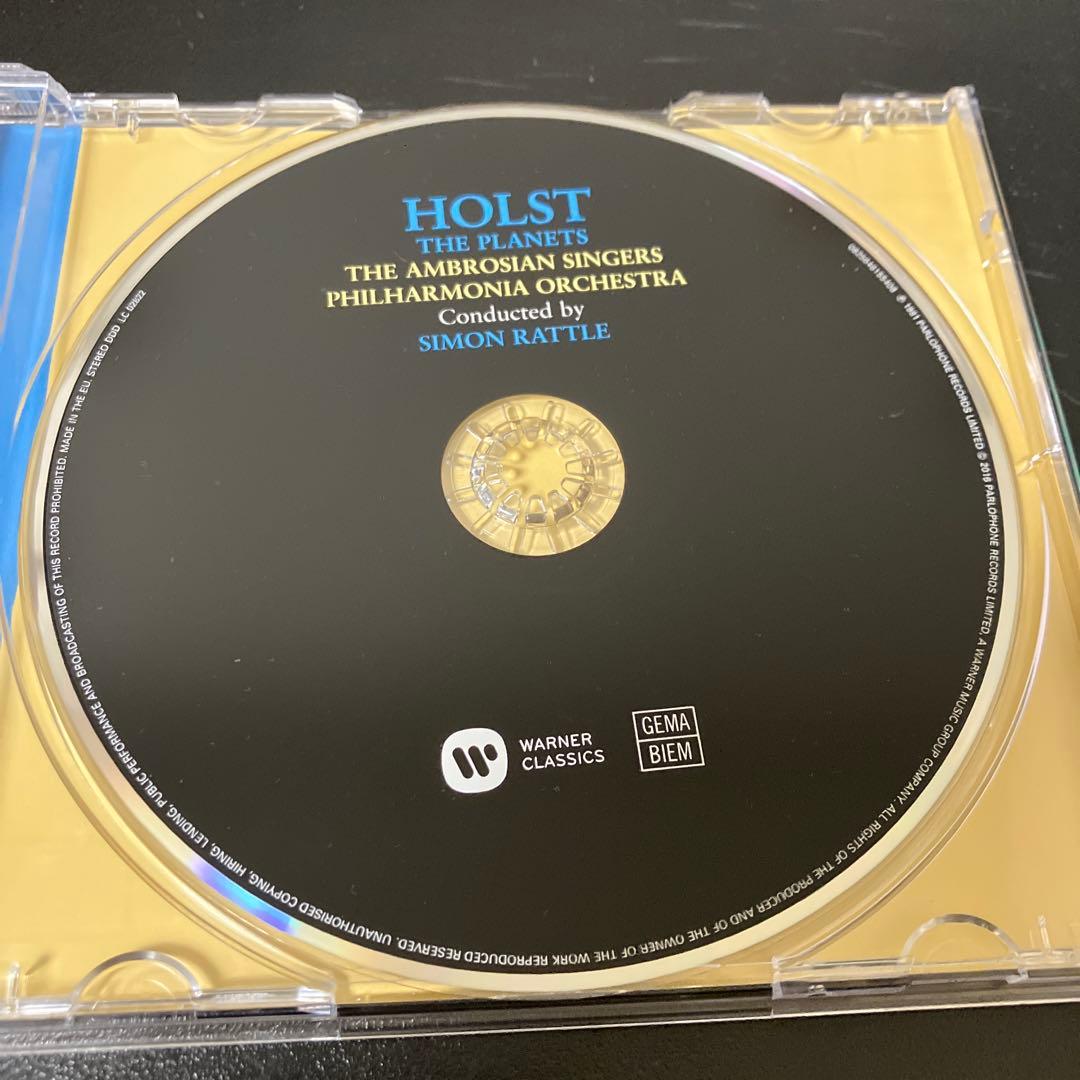 【売約済】サイモン・ラトル&フィルハーモニア管／ホルスト：組曲「惑星」
