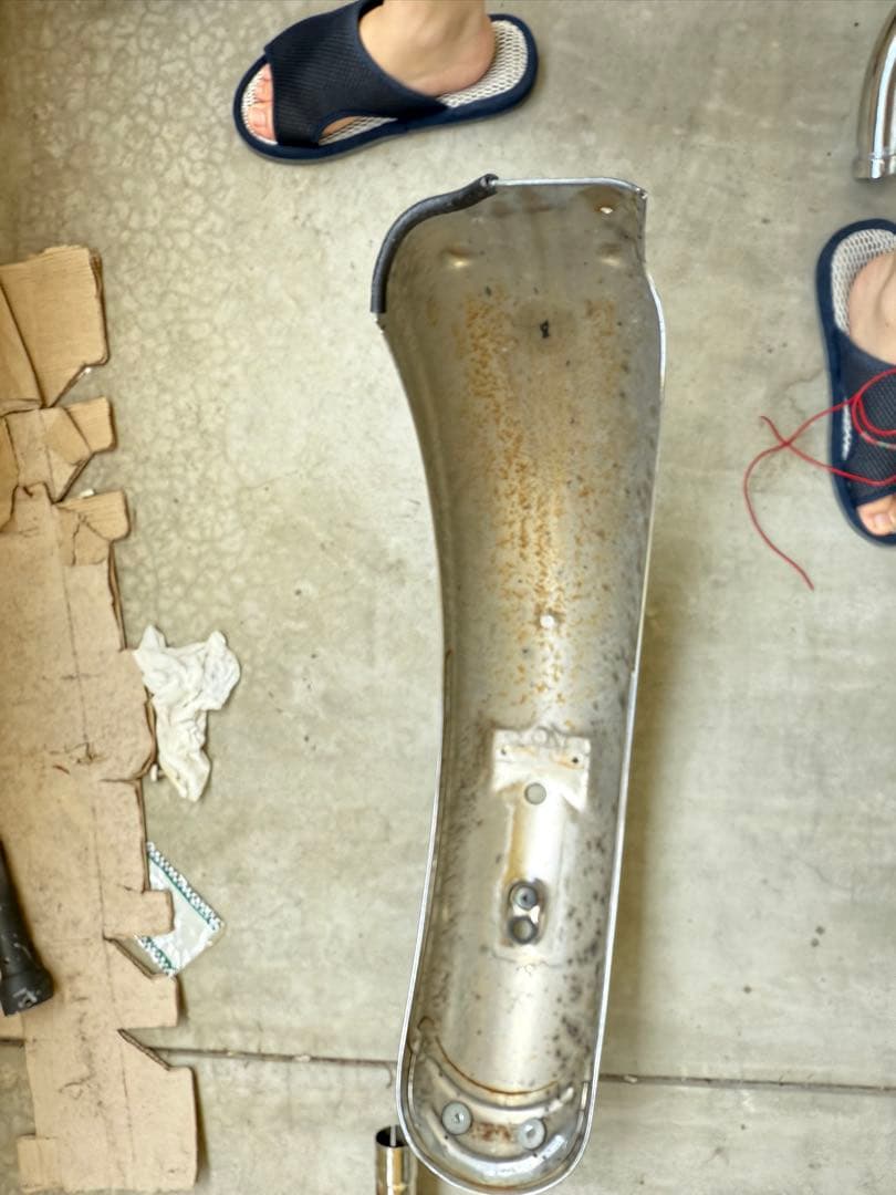 カワサキ 純正 リアフェンダー W800（テールランプなし）