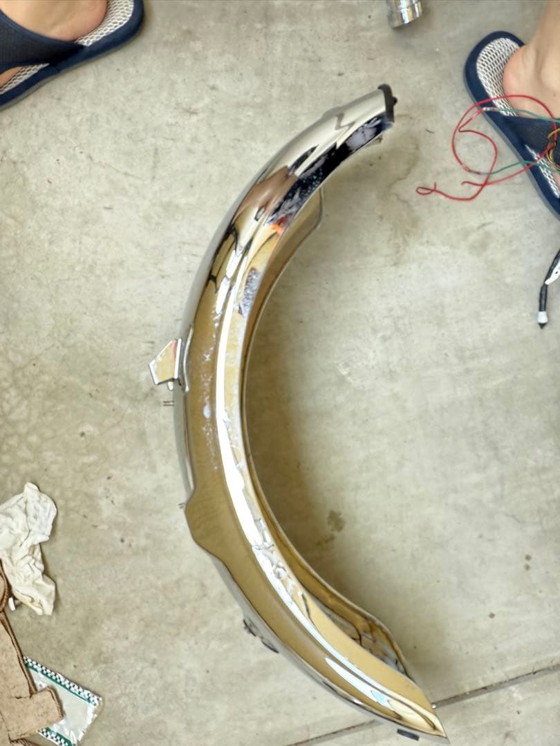 カワサキ 純正 リアフェンダー W800（テールランプなし）