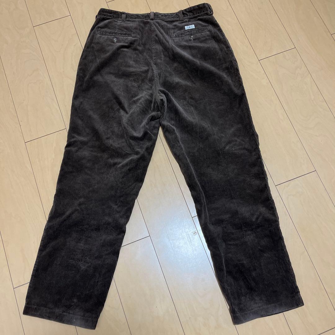 90s USA製 ラルフローレン コーデュロイANDREW PANT 36×32