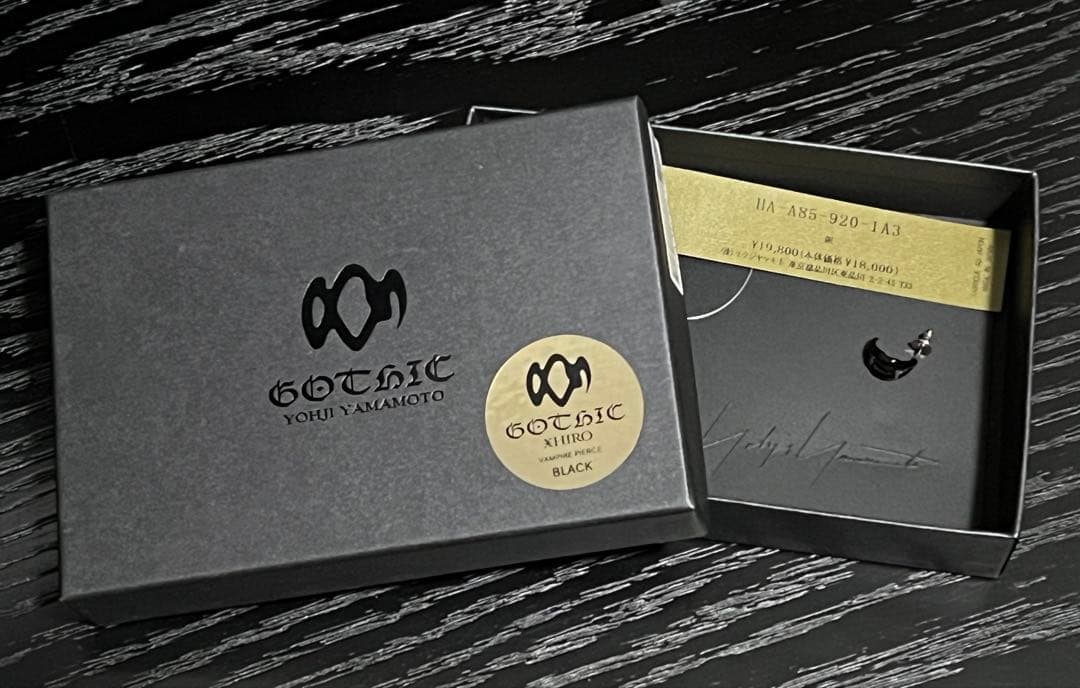 アクセサリー GOTHIC Yohji Yamamoto VAMPIRE PIERCE