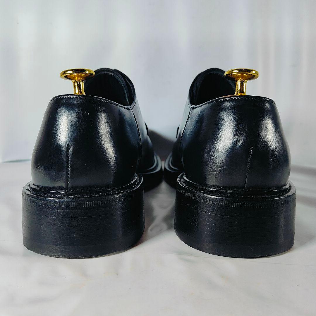 【極艶美品】PREMIATA イタリア製 ブラックラピド製法　高級黒艶本革 革靴