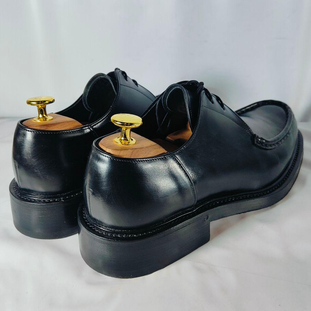 【極艶美品】PREMIATA イタリア製 ブラックラピド製法　高級黒艶本革 革靴