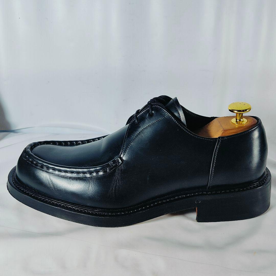 【極艶美品】PREMIATA イタリア製 ブラックラピド製法　高級黒艶本革 革靴