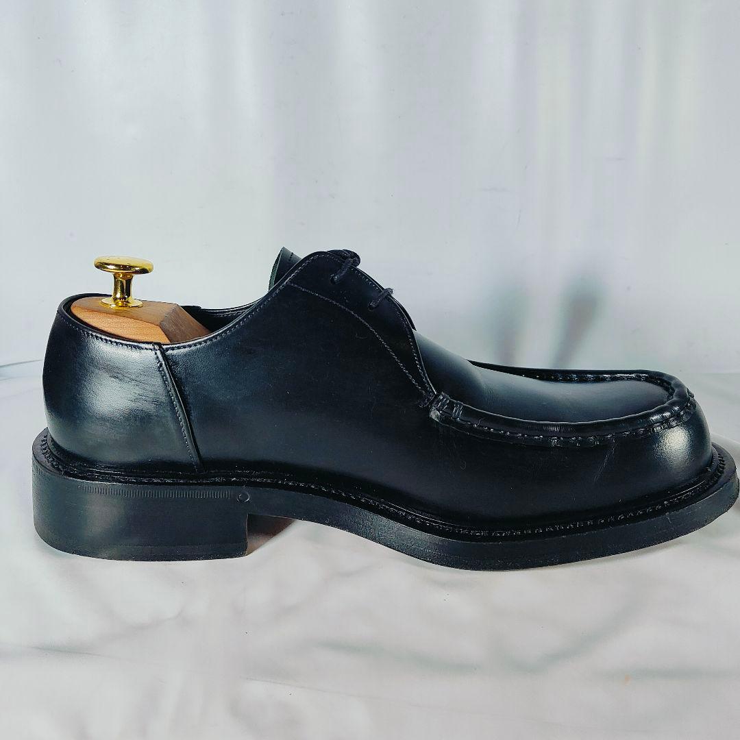 【極艶美品】PREMIATA イタリア製 ブラックラピド製法　高級黒艶本革 革靴