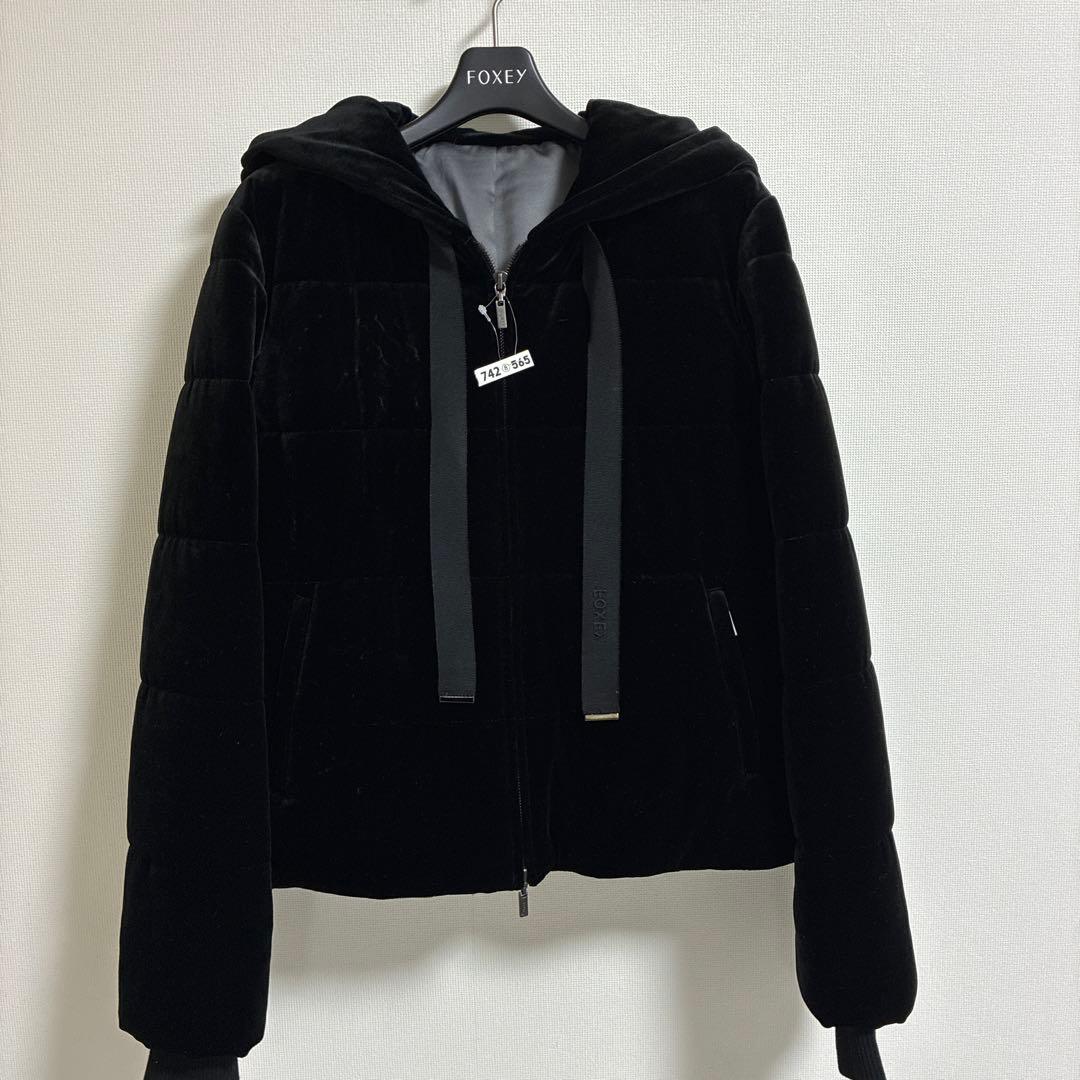 フォクシー　ベロアジャケット　サイズ40 訳あり
