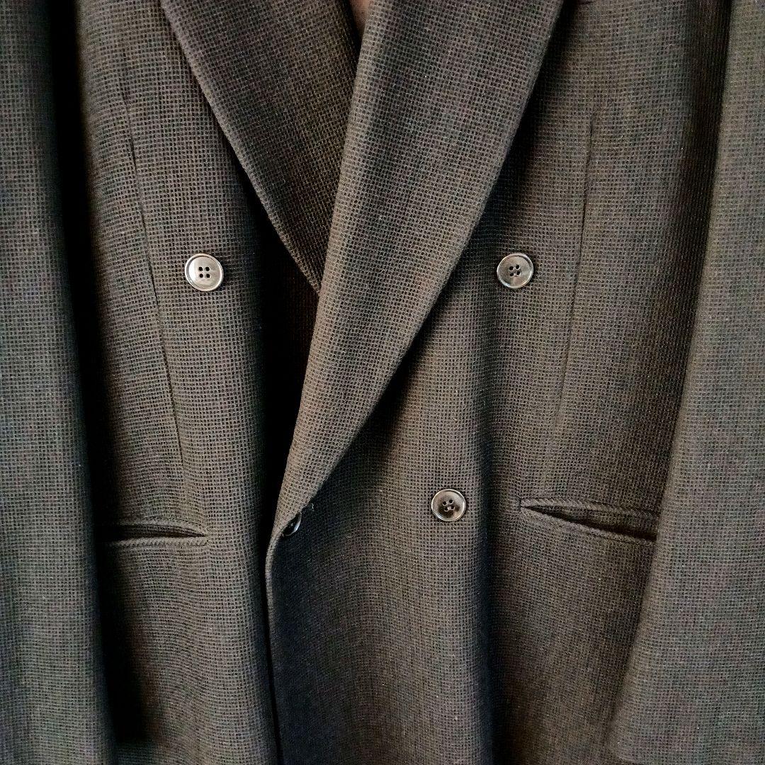 L'UOMO DI CLIO ジャケット ブラック　Luigi botto生地