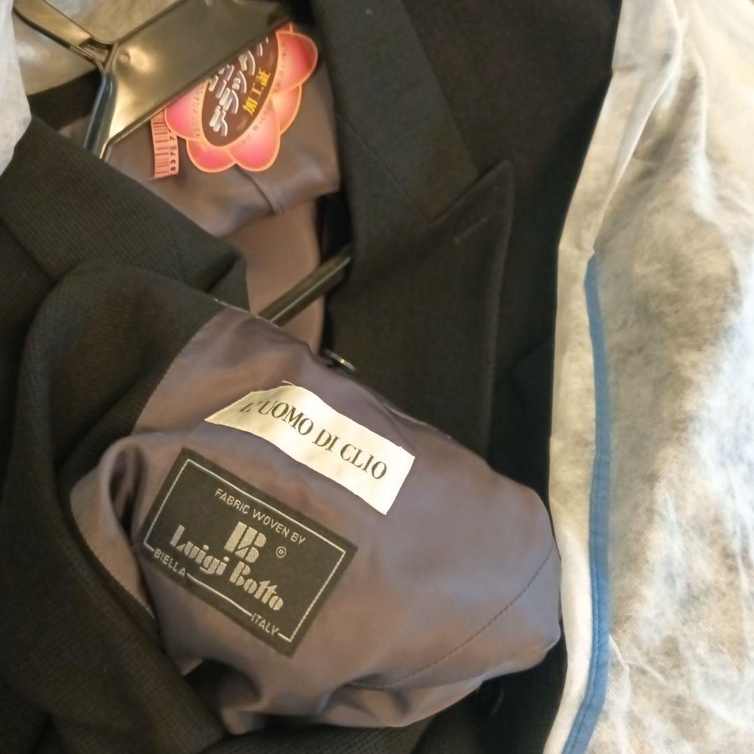 L'UOMO DI CLIO ジャケット ブラック　Luigi botto生地