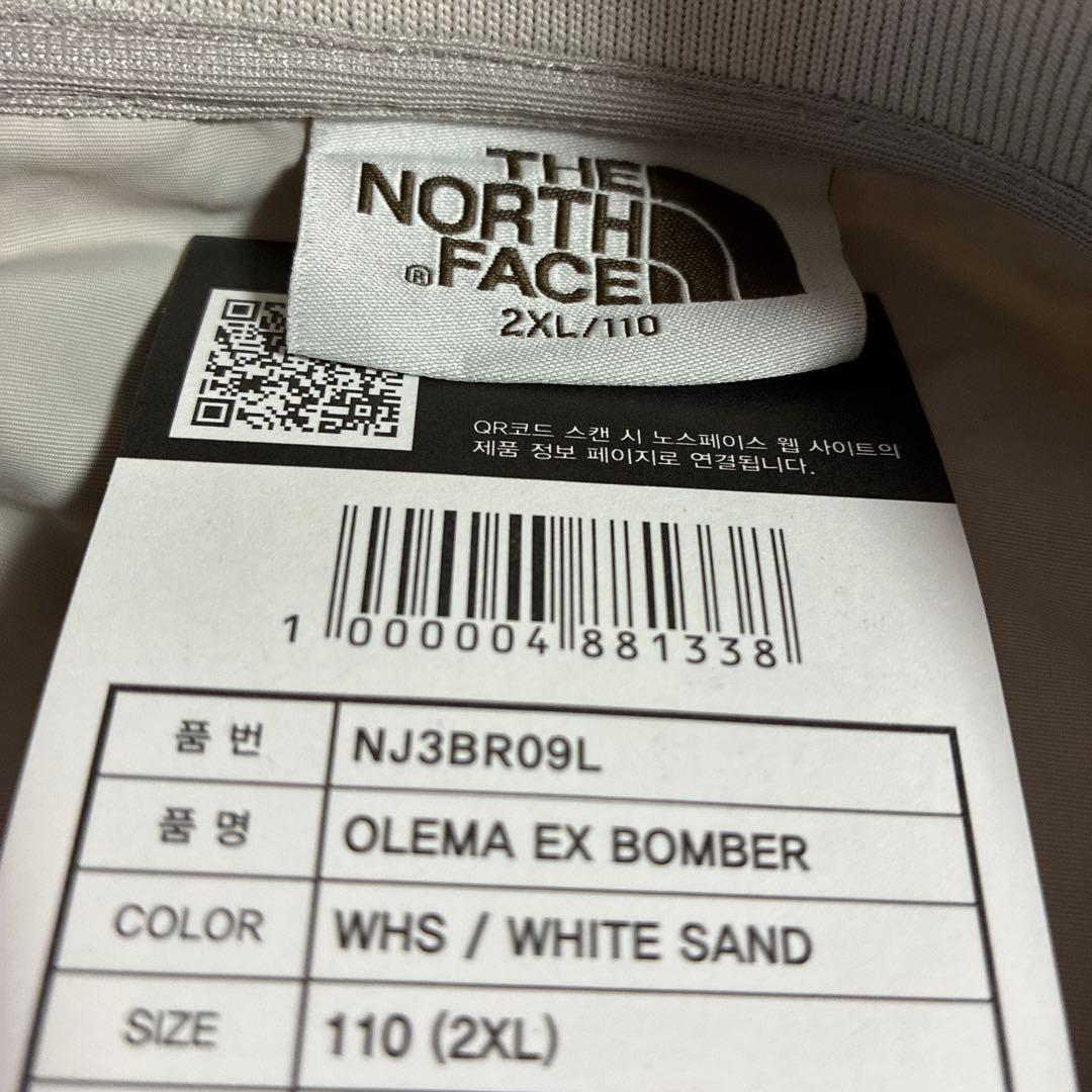 新品未使用　韓国正規品　ノースフェイス　オレマ EX ボンバー ジャケット2XL