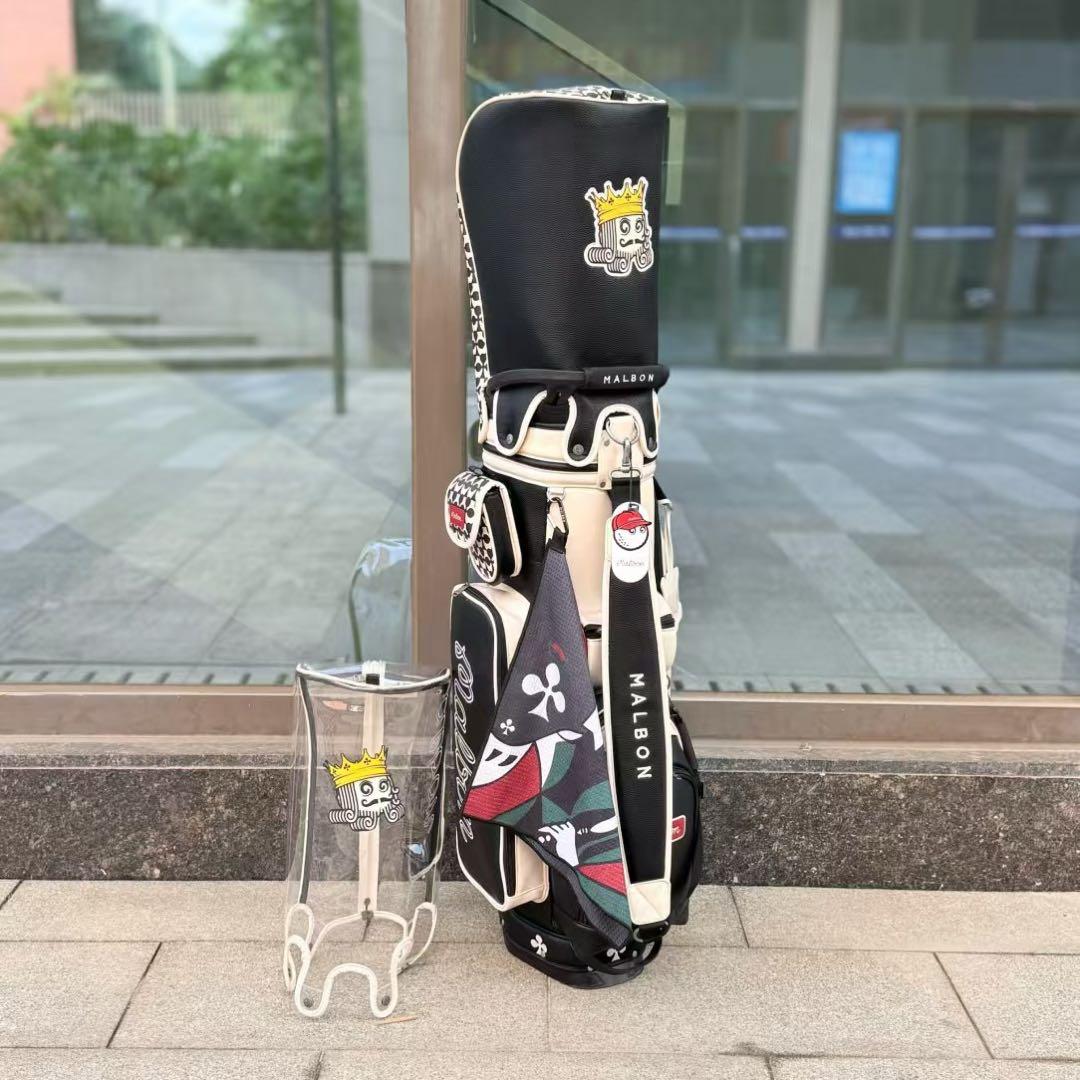 MALBON ゴルフスタンドバッグ ゴルフキャディバッグゴルフバッグ