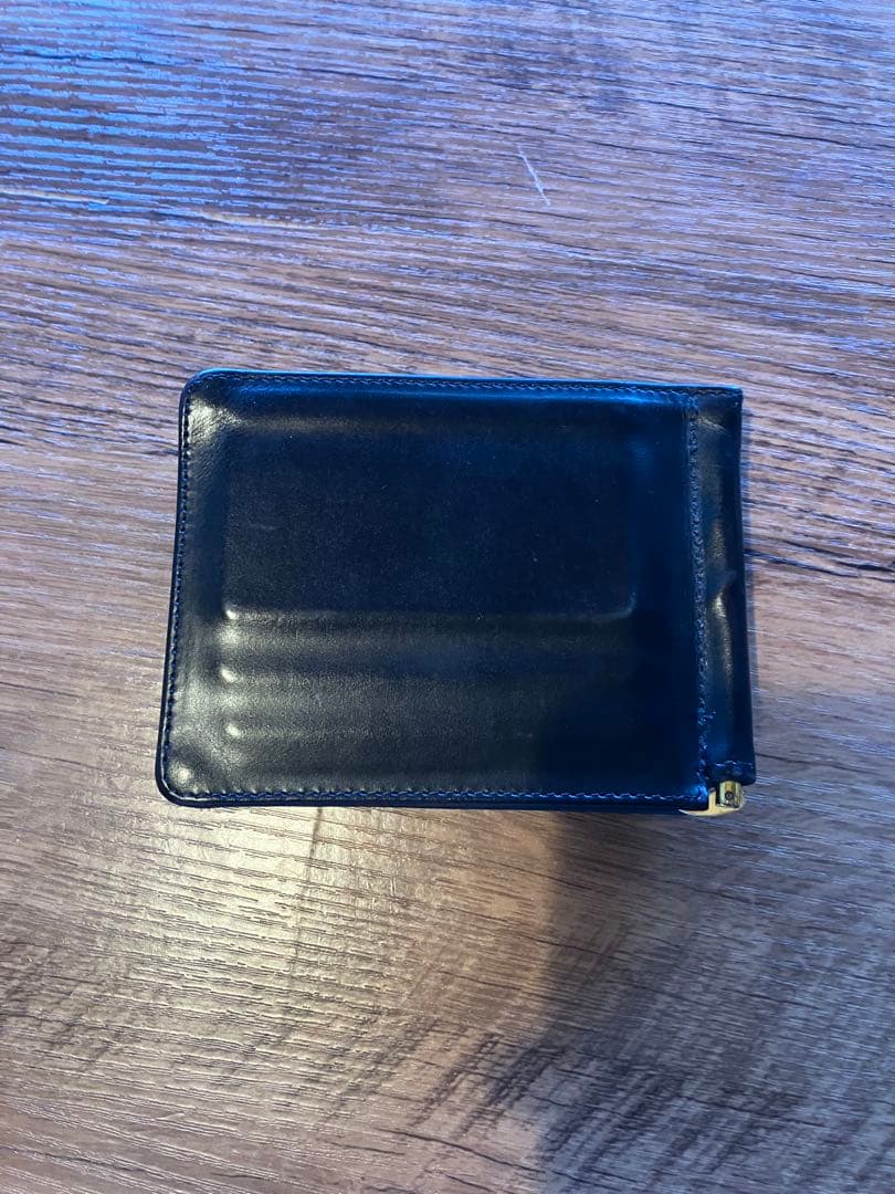 『美品』GLEN グレンロイヤル マネークリップ ブライドルレザー 黒