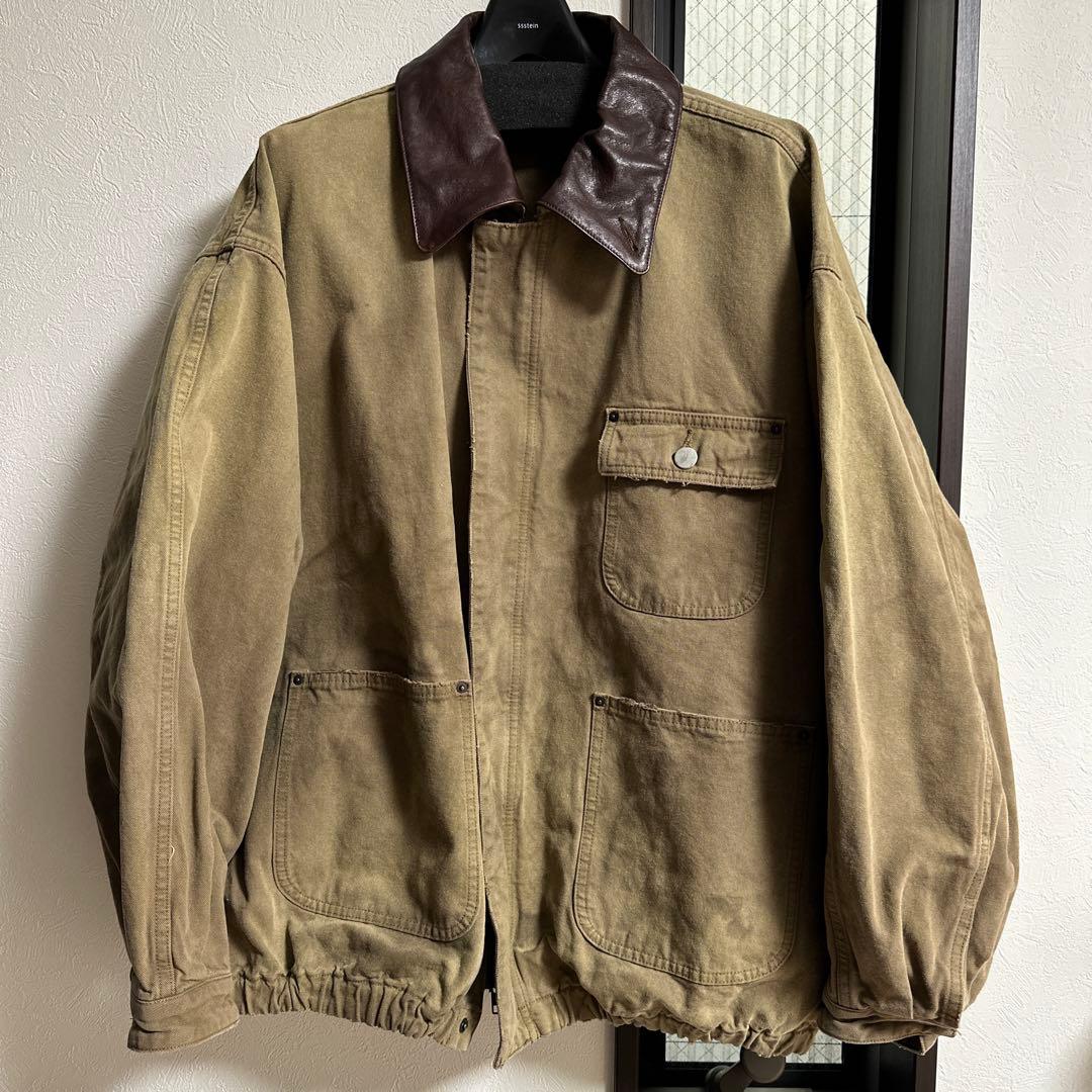 【サイズS】SSSTEIN SULFUR DYED OXFORD VINTAGE