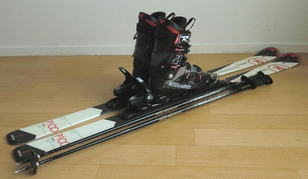 ■12月・1月限定■送料無料ロシニョール■メンズスキーセット■156/26.5■