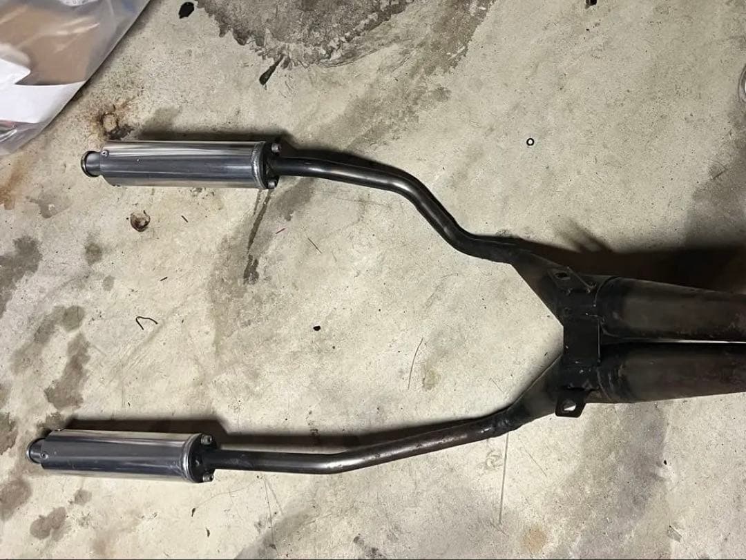 ns1 ORM製2本だしチャンバー