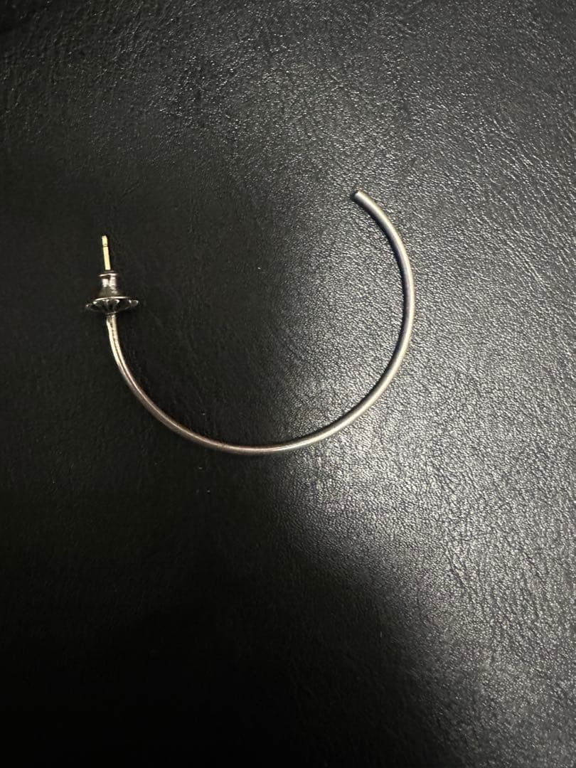 フープ　クロムハーツ　クロス　ピアス　正規品