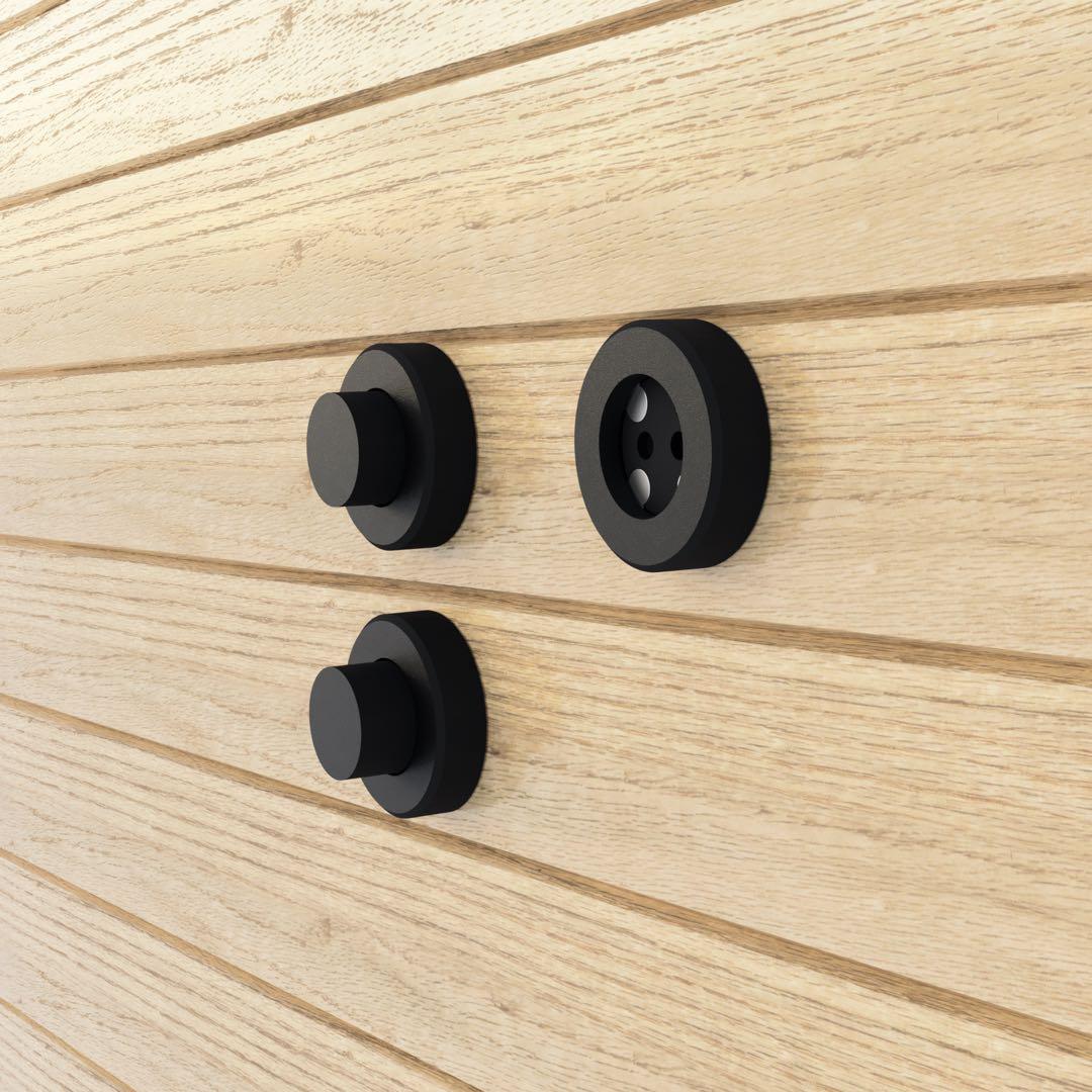 ダイソン supersonic r 壁掛けドライヤーホルダー+ノズルホルダー