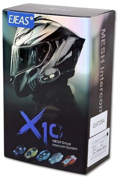 EJEAS オートバイインターホン X10　バイク インカム