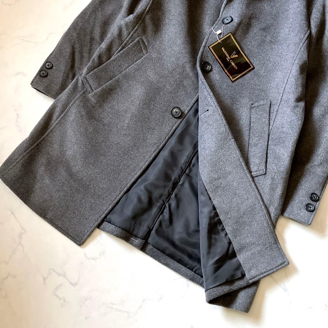 新品未使用品VALENTINO CHRISTY カシミヤシングルチェスターコート