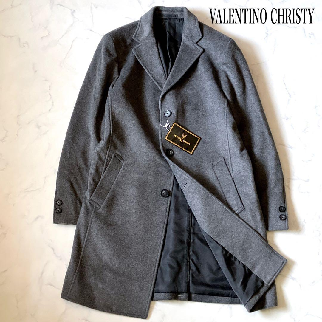 新品未使用品VALENTINO CHRISTY カシミヤシングルチェスターコート
