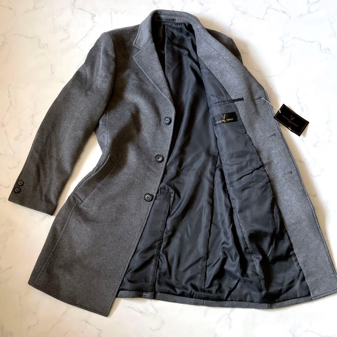 新品未使用品VALENTINO CHRISTY カシミヤシングルチェスターコート