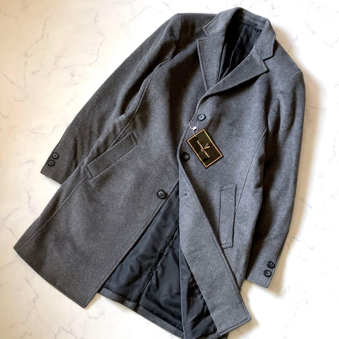新品未使用品VALENTINO CHRISTY カシミヤシングルチェスターコート