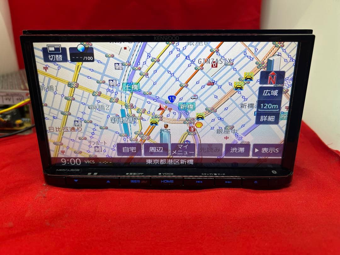 ⭐︎美品⭐︎KENWOOD 2025春地図　MDV-L505 新品バックカメラ付