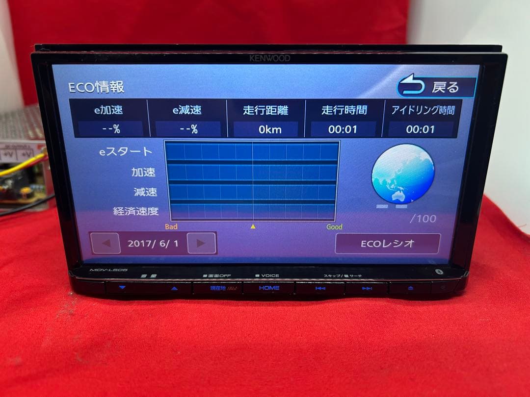 ⭐︎美品⭐︎KENWOOD 2025春地図　MDV-L505 新品バックカメラ付