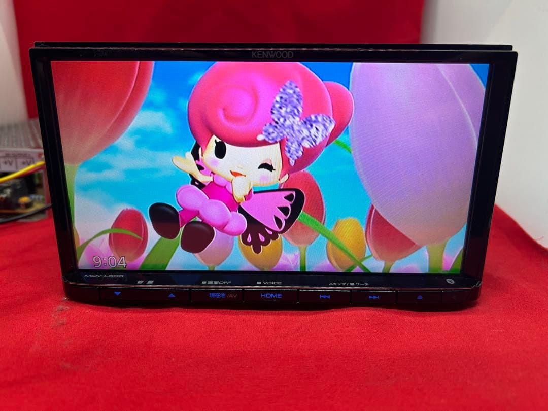 ⭐︎美品⭐︎KENWOOD 2025春地図　MDV-L505 新品バックカメラ付