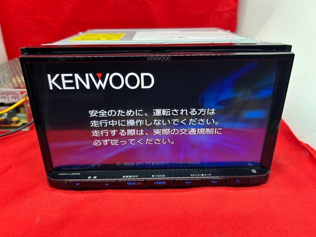 ⭐︎美品⭐︎KENWOOD 2025春地図　MDV-L505 新品バックカメラ付