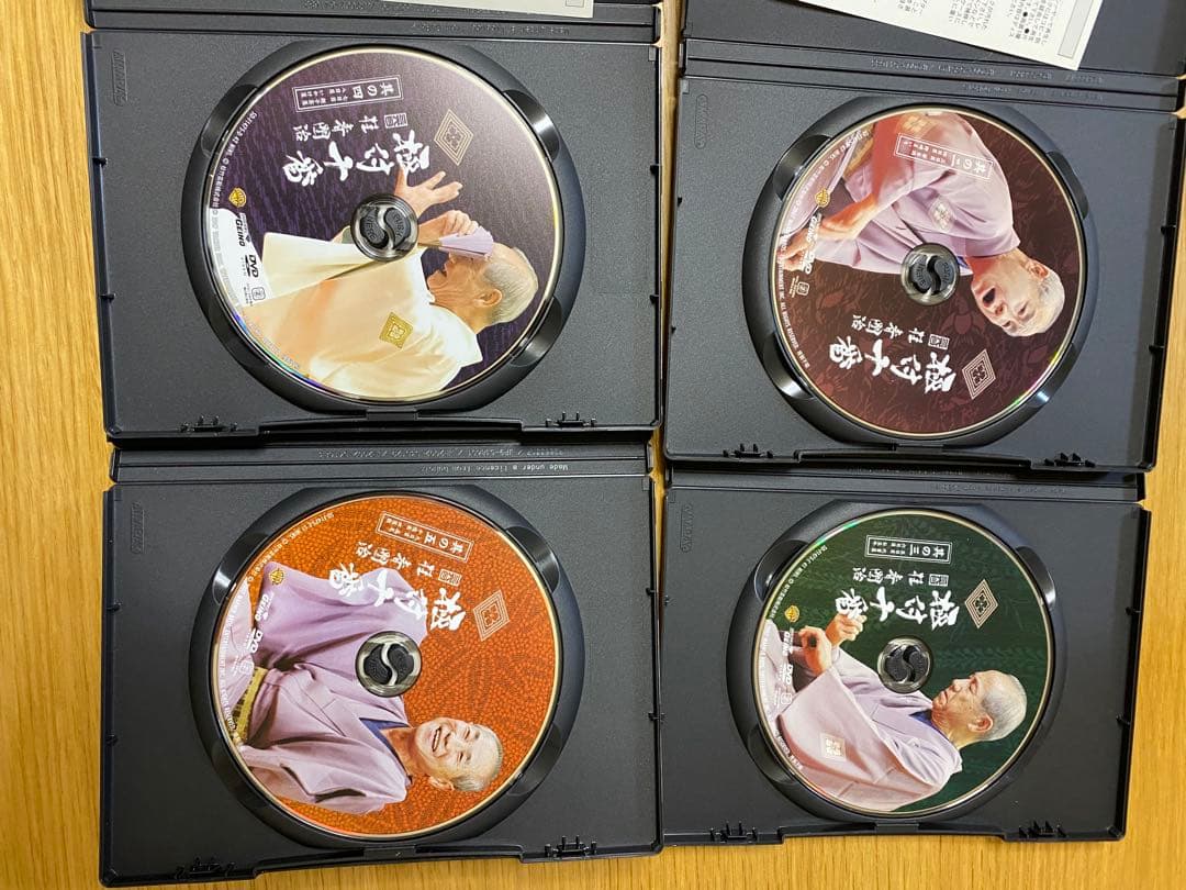 極付十番 桂春團治 DVD-BOX 5枚組 のうち4枚