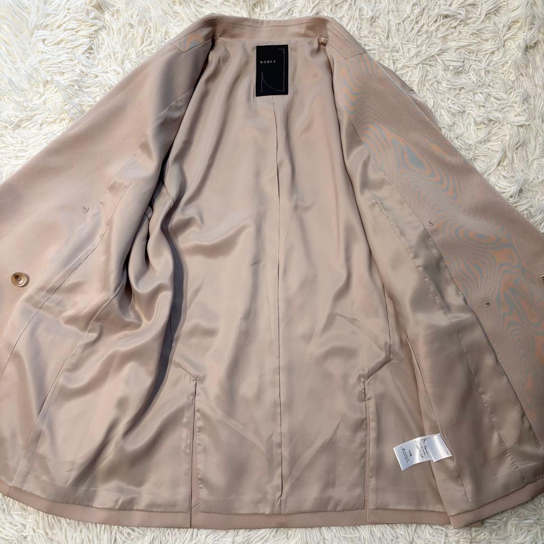 ✨美品✨ ノーブル 2024年 オーバーサイズダブルジャケット ダブル トリアセ