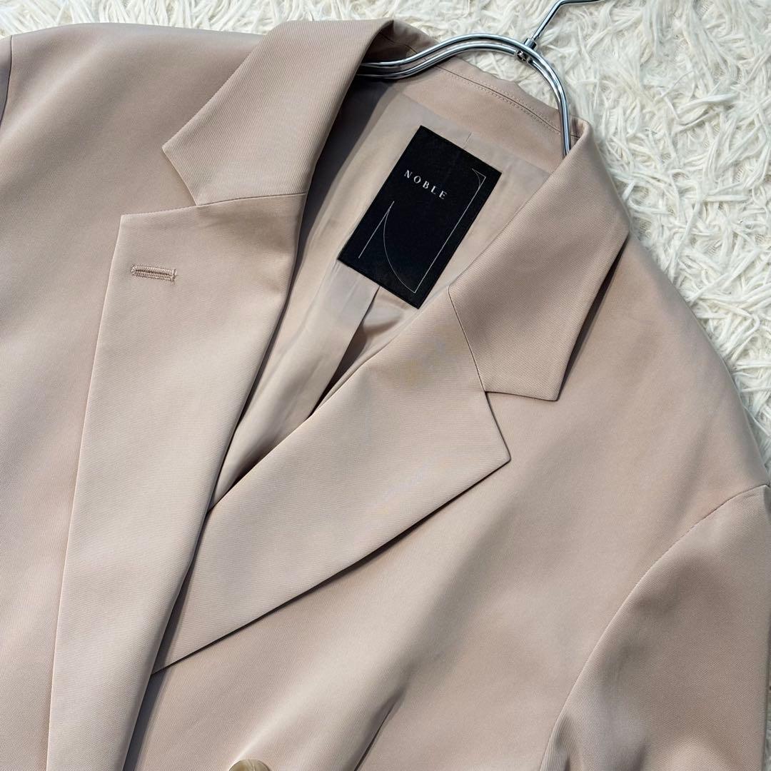 ✨美品✨ ノーブル 2024年 オーバーサイズダブルジャケット ダブル トリアセ