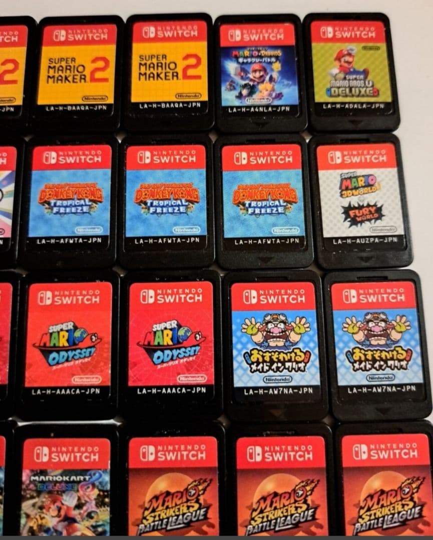 Nintendo Switch ソフト 30本セット まとめ売り マリオなど