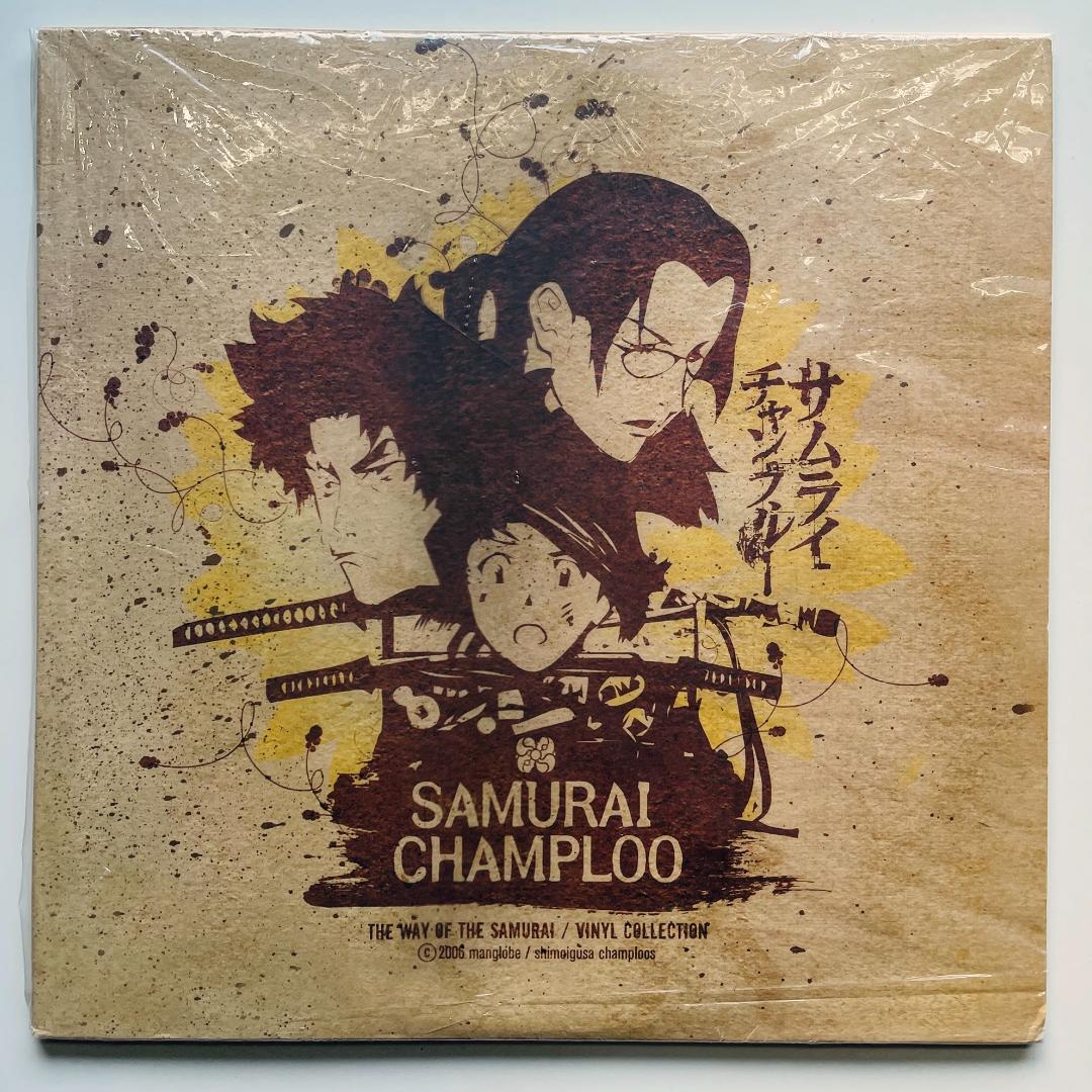 3LP レコード サムライチャンプルー Nujabes ヌジャベス 盤一部難あり