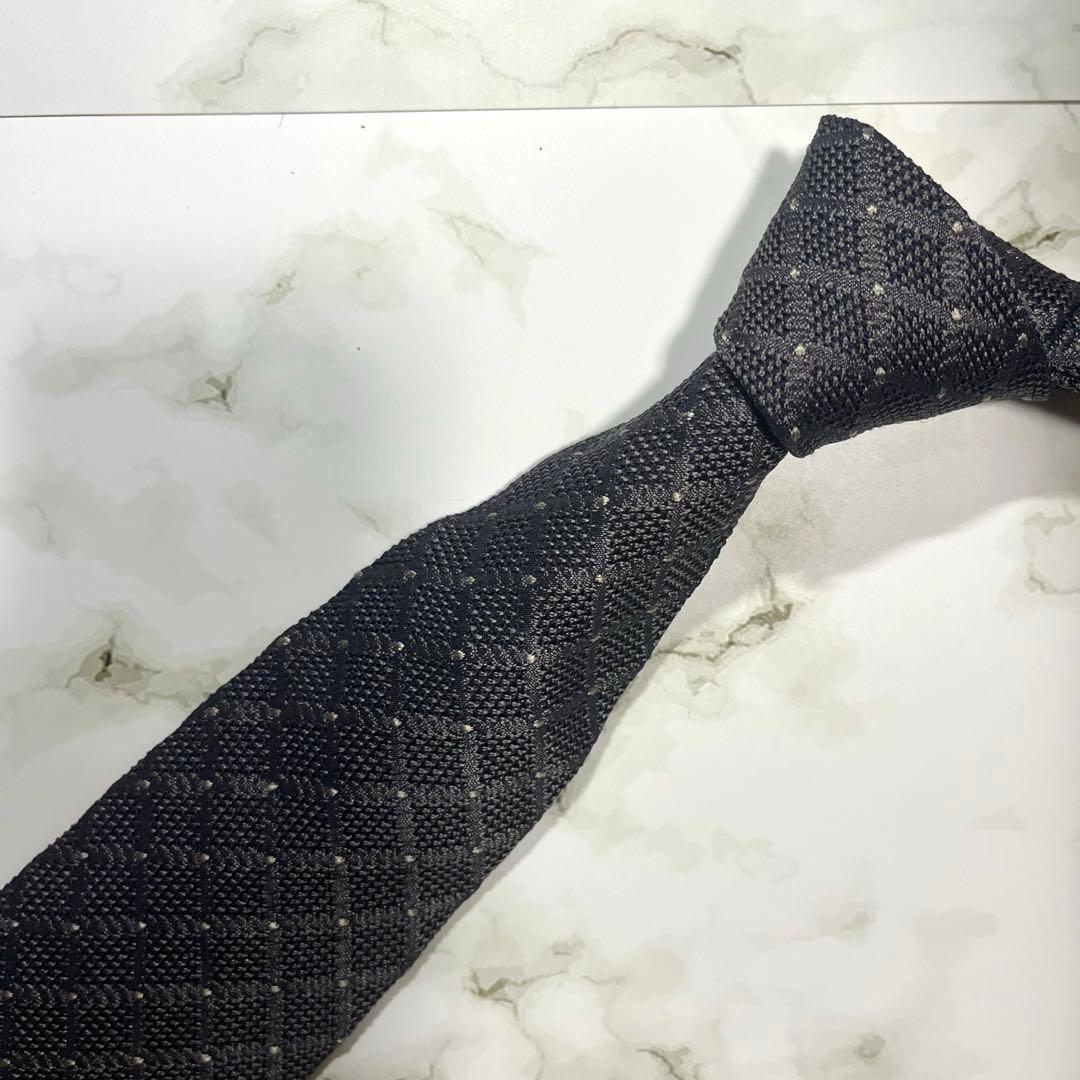 美品✨　CHANEL ネクタイ　チェーン　ジャガード